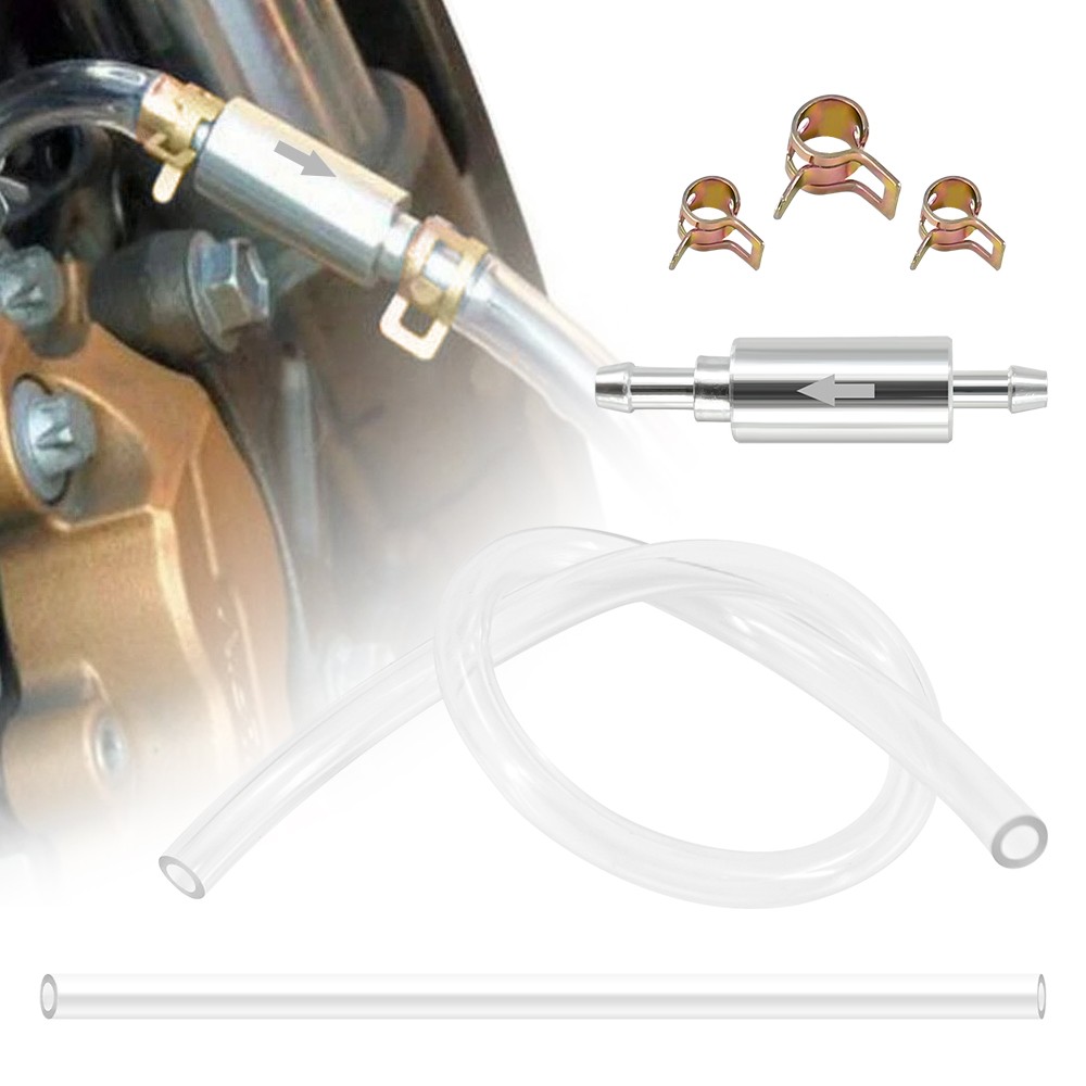 Motorcycle Car Brake Bleeder Hose-One Way Check Valve Tube Bleeding Tool Kit