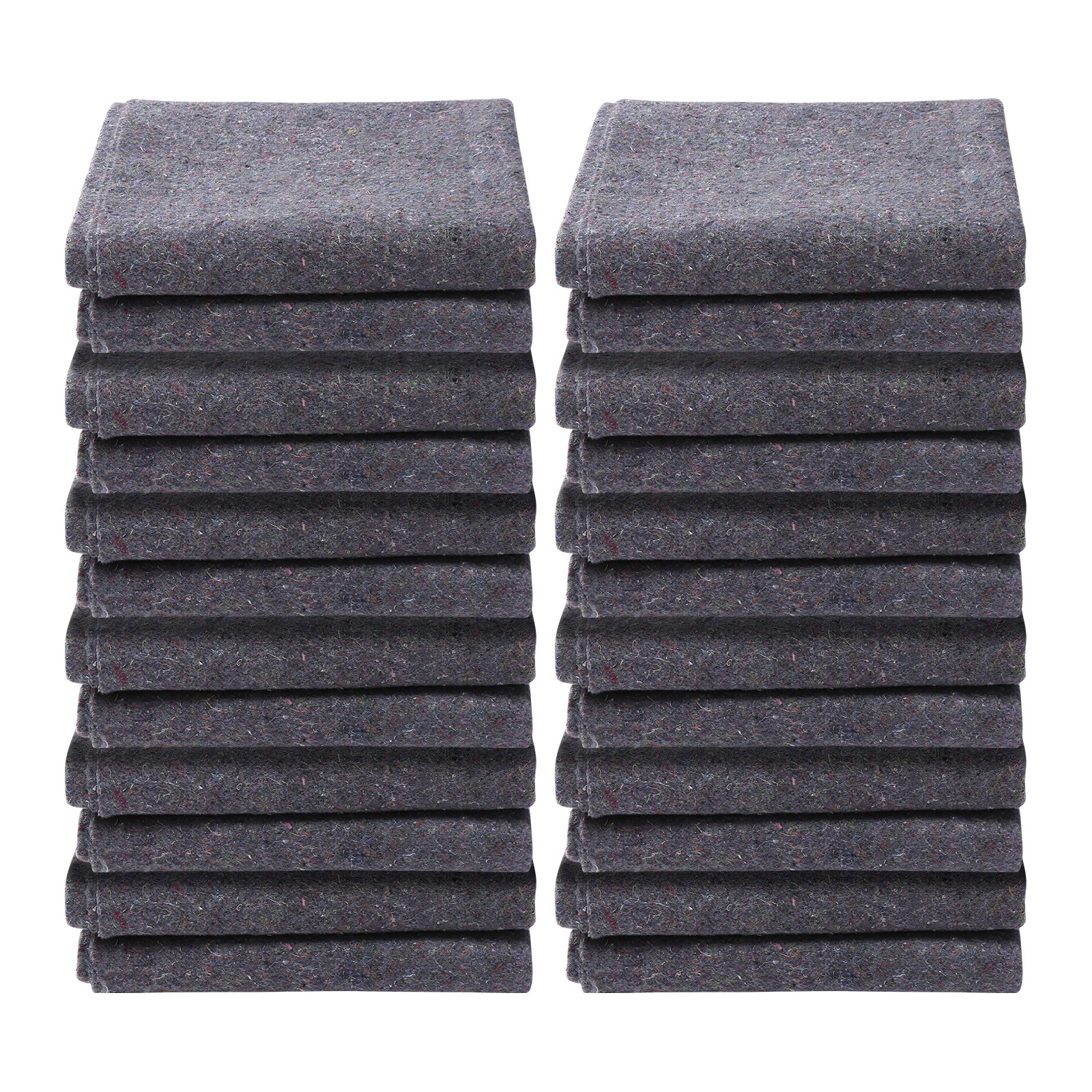 VEVOR Moving Blankets Packing Blankets 72″ x 54″ Furniture Pads 12-Pack 21 lb/dz