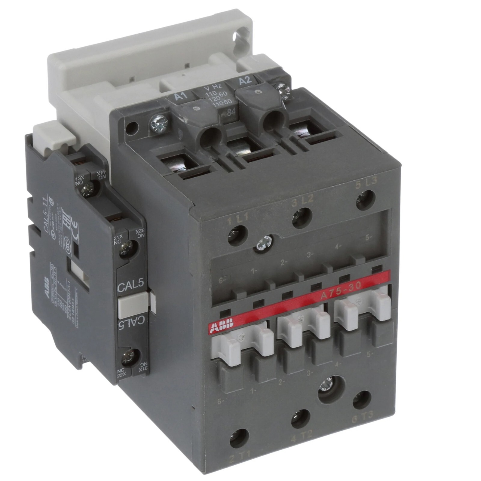 ABB A75-30-11 Contactor 110V 50Hz / 110-120V 60Hz – A75-30-11-84