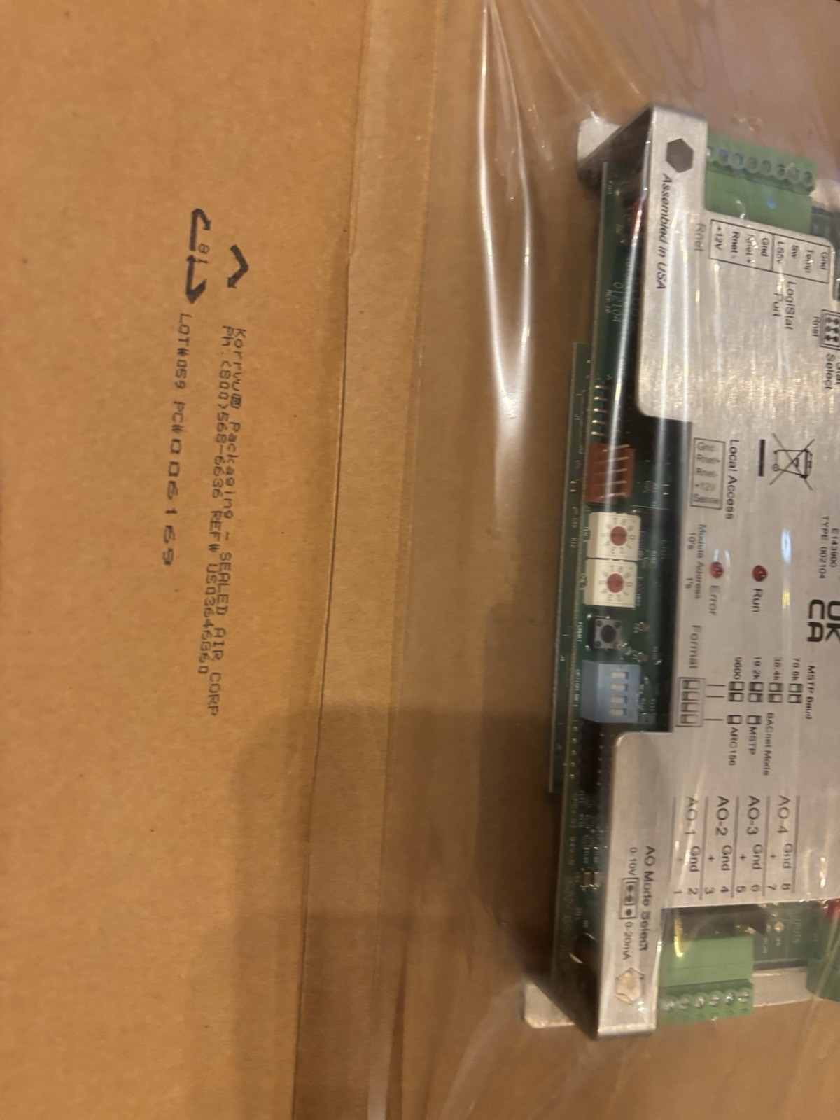 Automated Logic SE6104SP BACnet HVAC Building Automation Control Module NEW