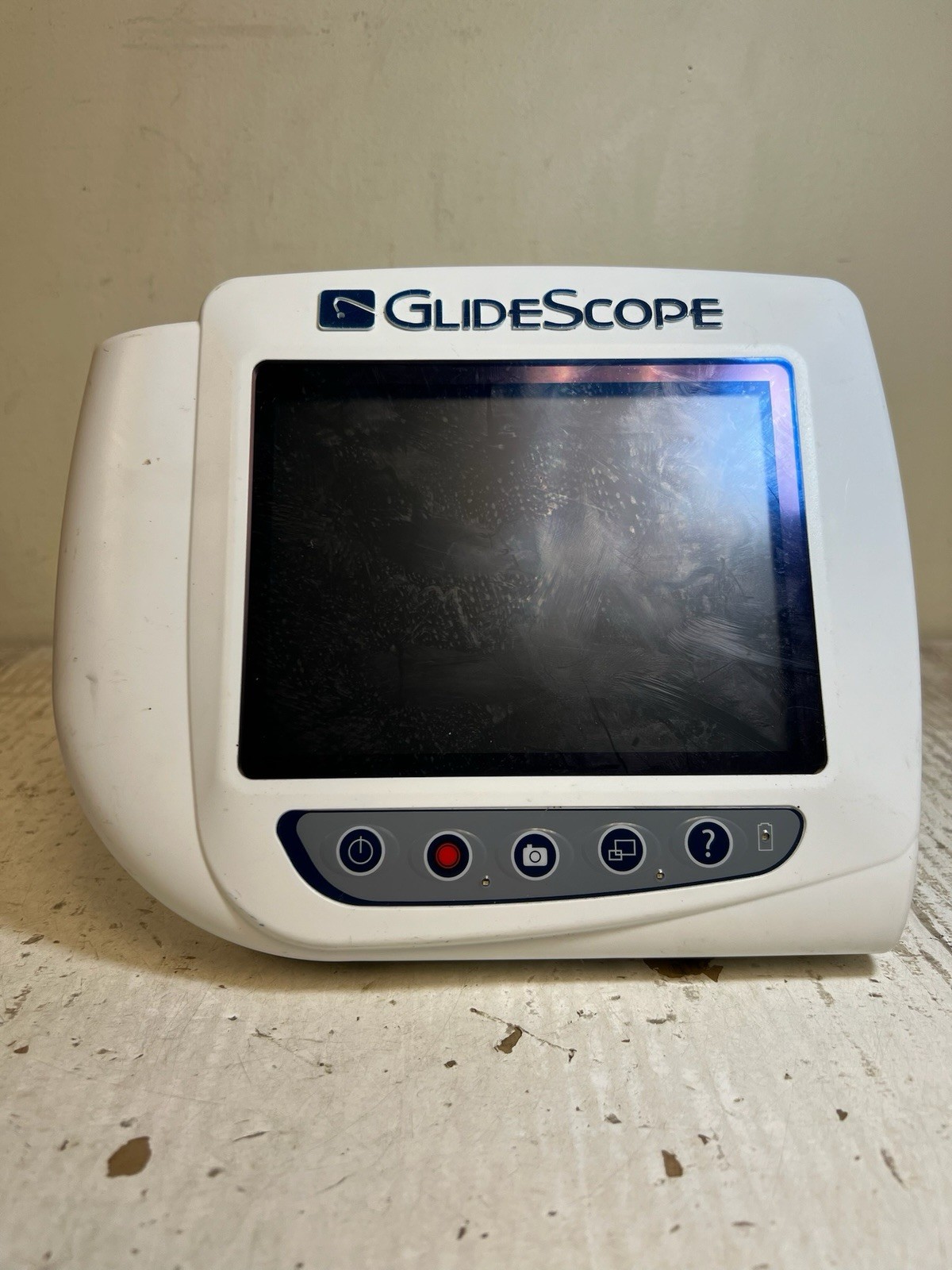 Verathon Glidescope 0570-0338 Video Monitor | with AC Adapter & AVL Video Baton