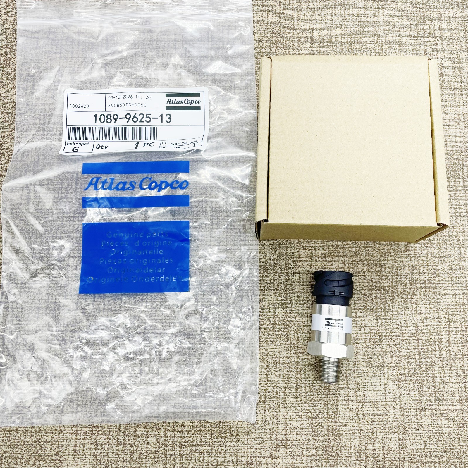 1089-9625-13 1089962513 Replacement Pressure Sensor Fits For ATLAS Air Compresso