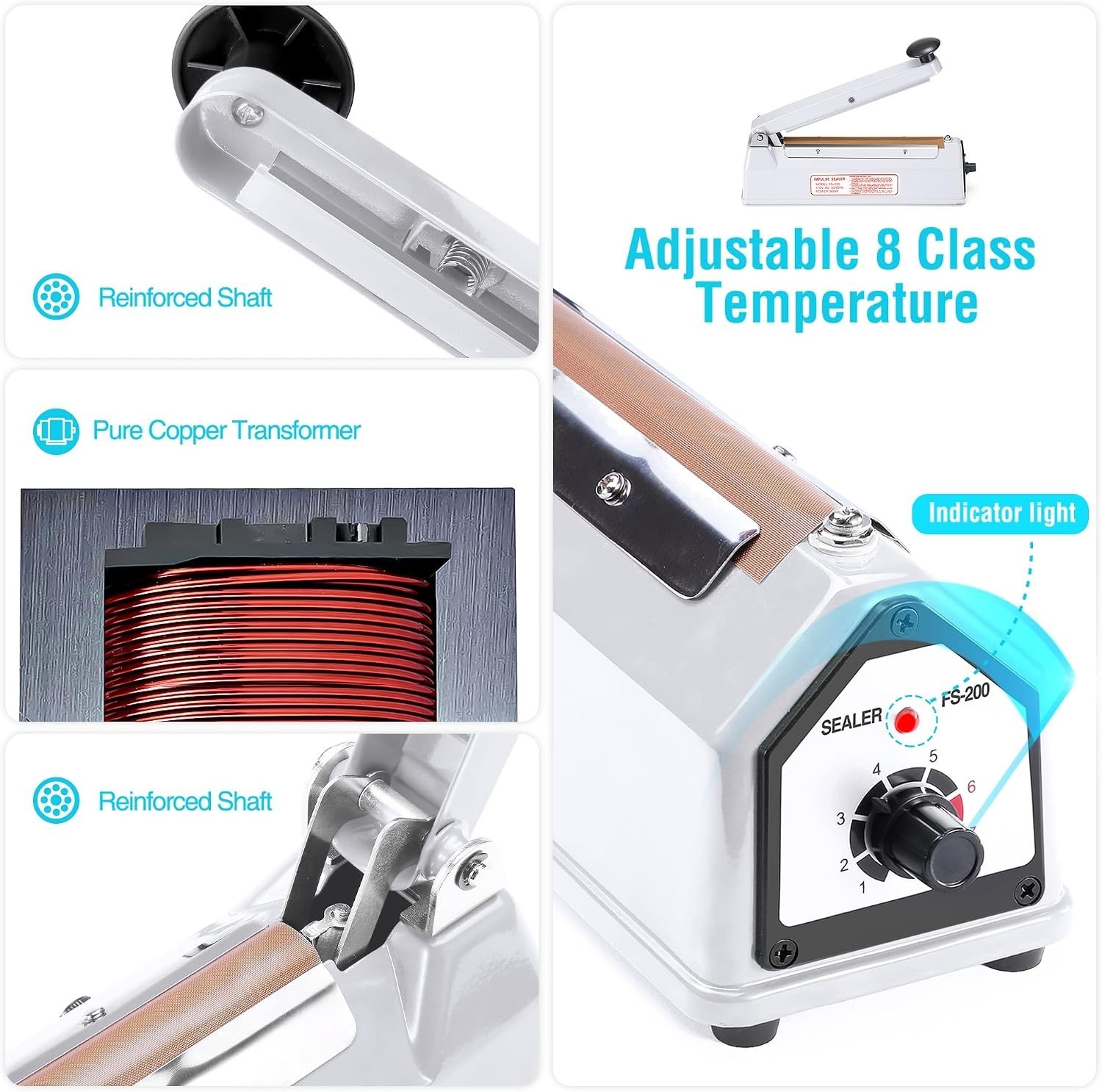 Corded Electric Sealing Machine – High Quality Material