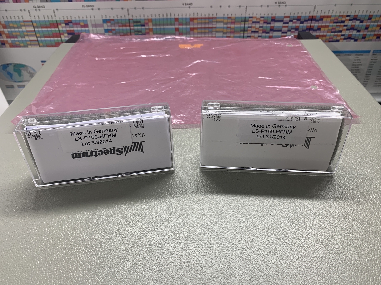 Spectrum LS-0150-HFHM Phase Adjustable Adapters DC to 50.0 GHz, 2.4mm connectors
