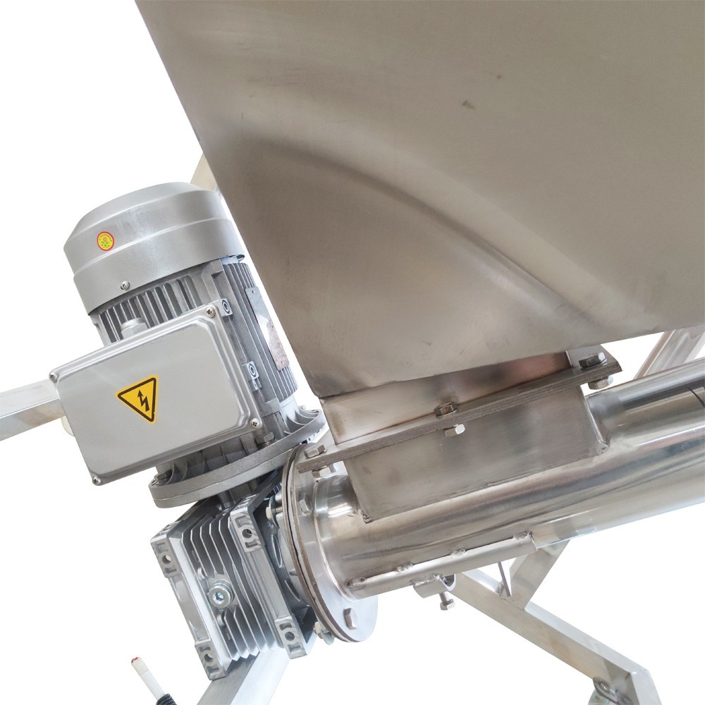 220V Screw Type Automatic Feeding Machine Movable Industrial Auger Conveyor