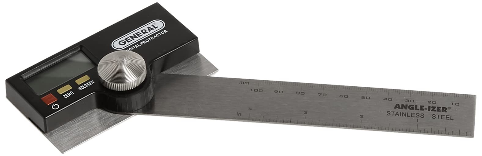 General Tools 1702 6Inch Stainless Steel Pivoting Arm Digital Protractor