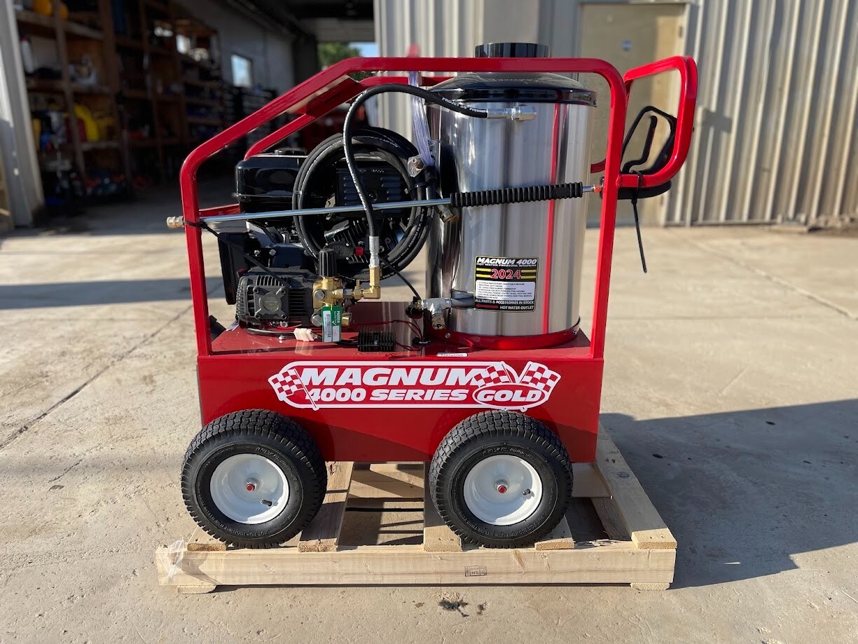 NEW- 2022 Easy-Kleen Magnum 4000 Series Hot Water Pressure Washer Burner Diesel