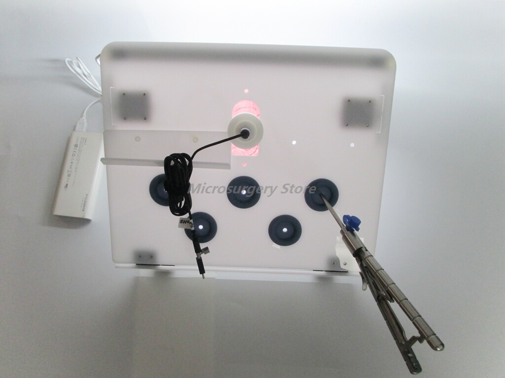 Surgery Practicing Laparoscopic Training Box with HD camera and Training Pads