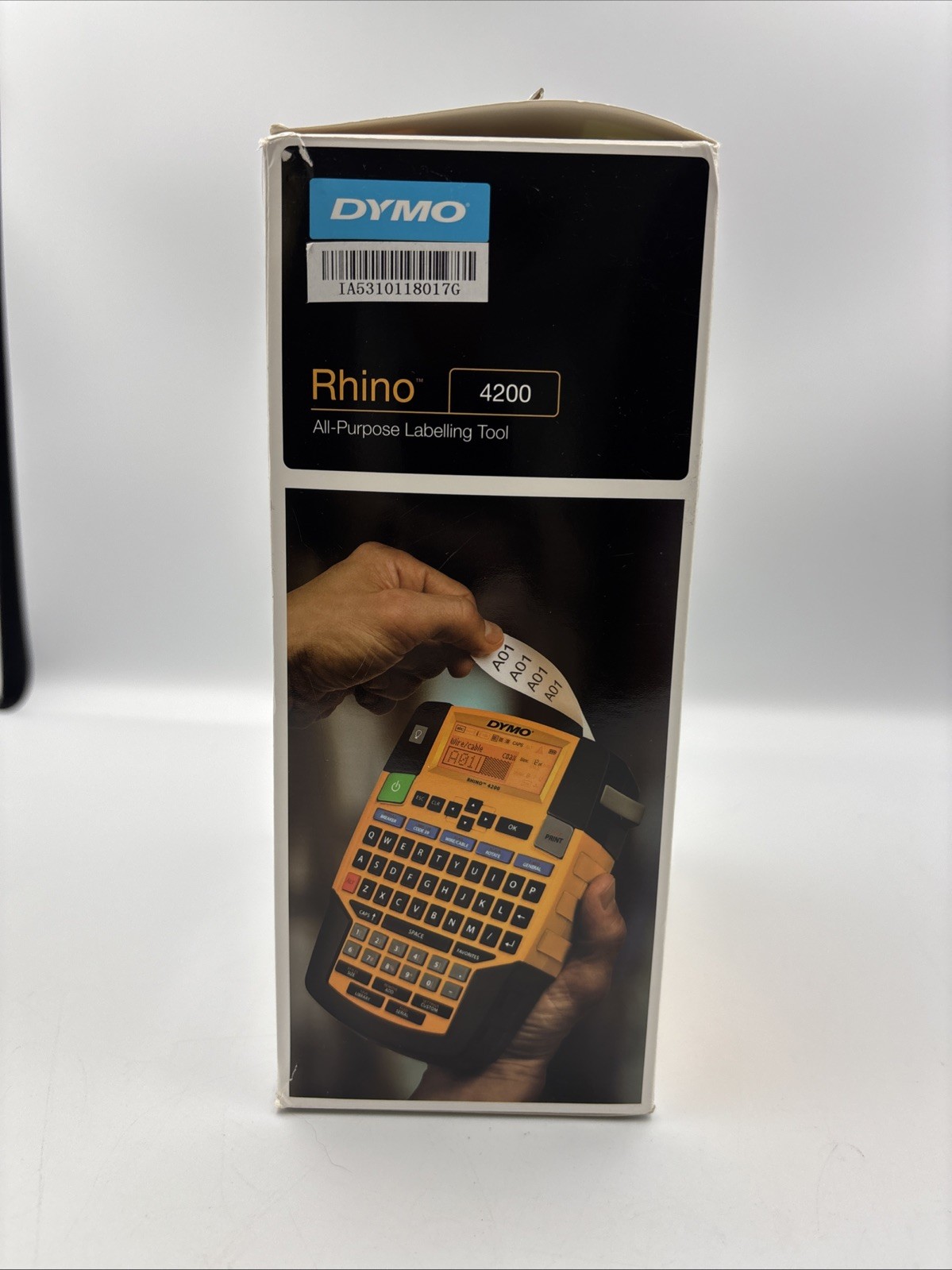 DYMO Rhino 4200 Industrial Label Maker Printer – Open Box, Unit Only No Tape