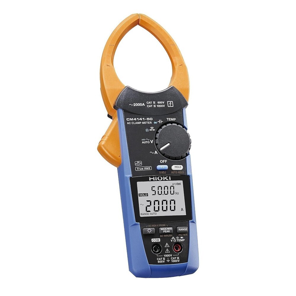 Hioki CM4141-50 AC Clamp Meter Innovative Current Sensor RMS 2000 A
