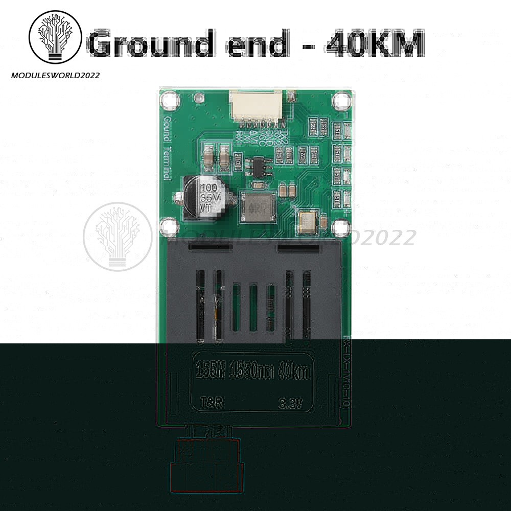 TTL Optical Transceiver Module TTL To Fiber Module For Drone RX/TX/AV/VCC/GND