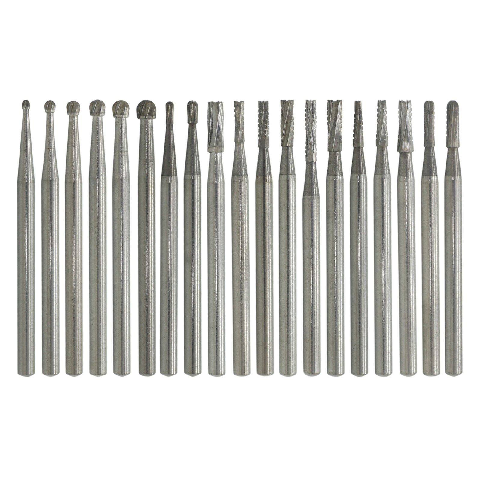 5pcs Prima Wave Dental Carbide Burs High Speed FG 19mm/Surgical FGOS SL 557 25mm