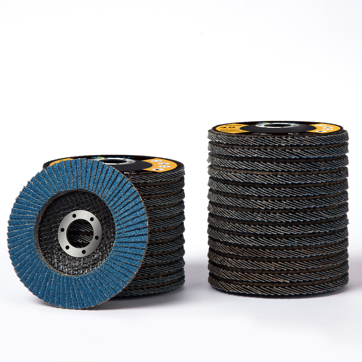 200x Zirconia Flap Disc 4.5″ 4-1/2 40 Grit Angle Grinder Sanding Grinding Wheels