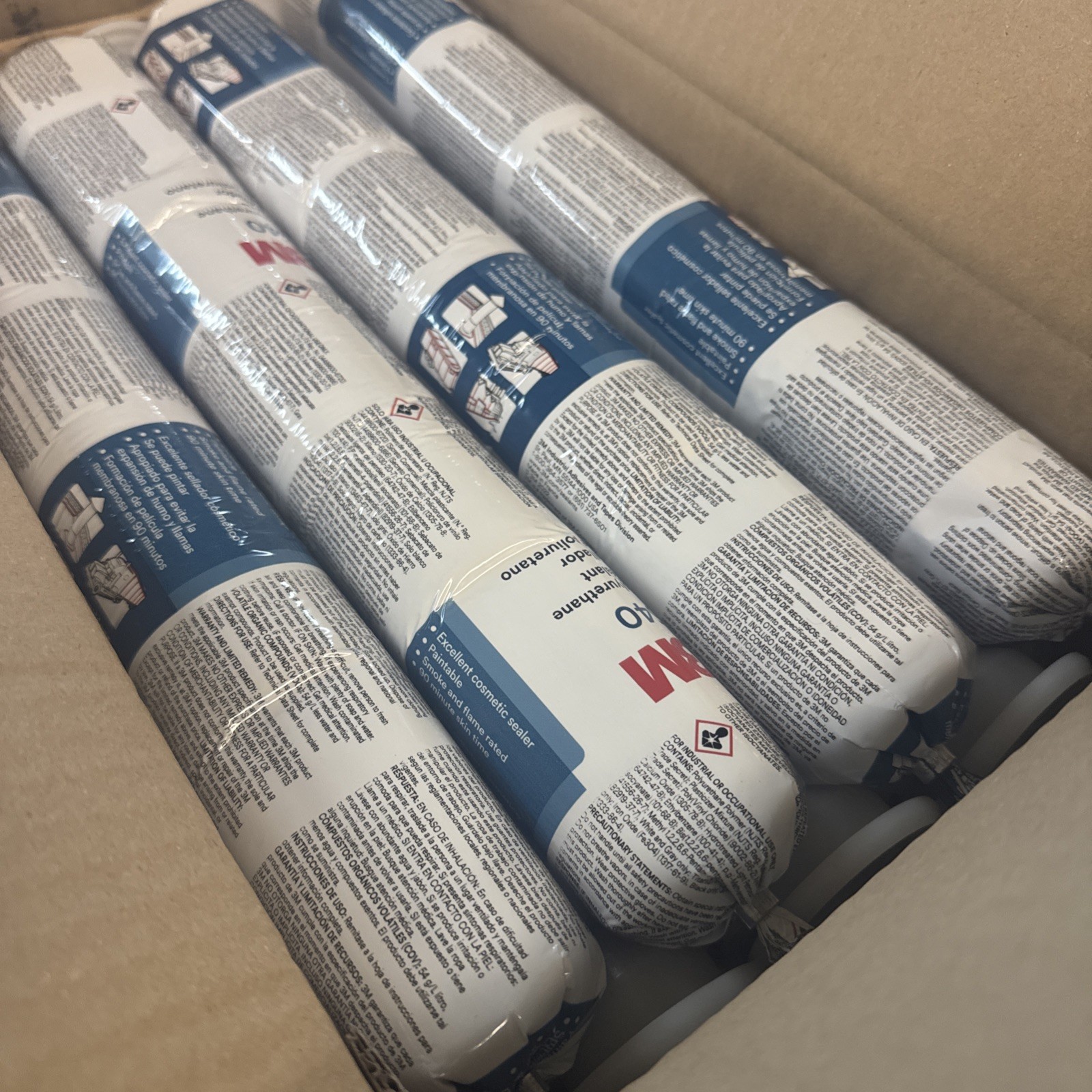 3M 540 Polyurethane Sealant, 20 Oz, Sausage Pack, Black, Polyurethane Base, 540