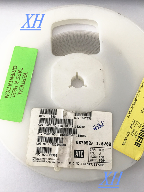 10pcs 100A101J 100pF 150V CERAMIC MULTILAYER CAPACITOR (P90 & NP0)