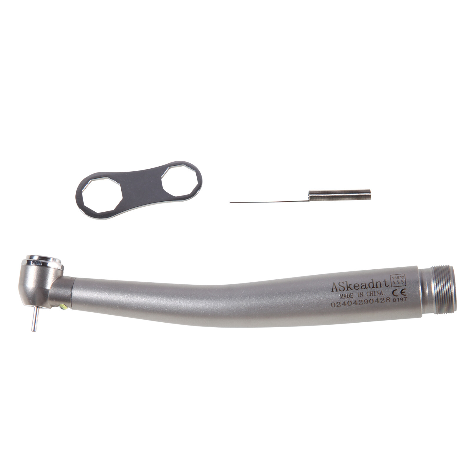 Dental LED Optic E-generator Push Handpiece High Speed Turbine 2 HOLES Borden