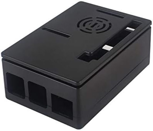Raspberry Pi 4 Compatible 3.5 Inch Touch Screen with Case and Heatsinks Included