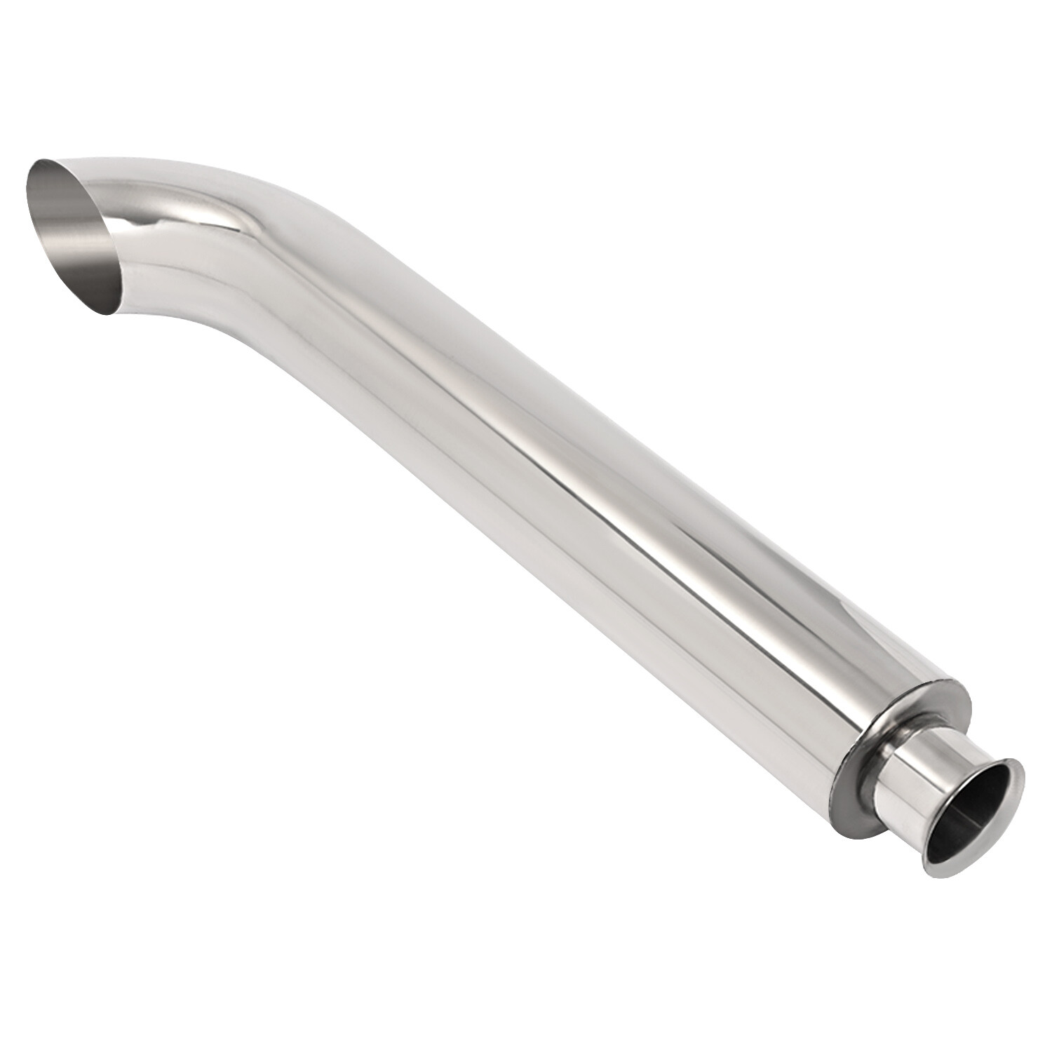 Polishing Exhaust Stack Pipe w/ Bend 304 SS For John Deere 3010 3020 4010 4020