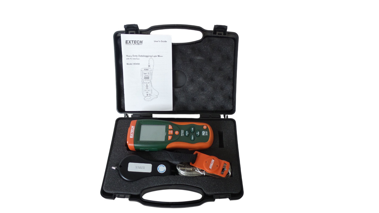 EXTECH HD450 Datalogging Light Meter – Free Shipping