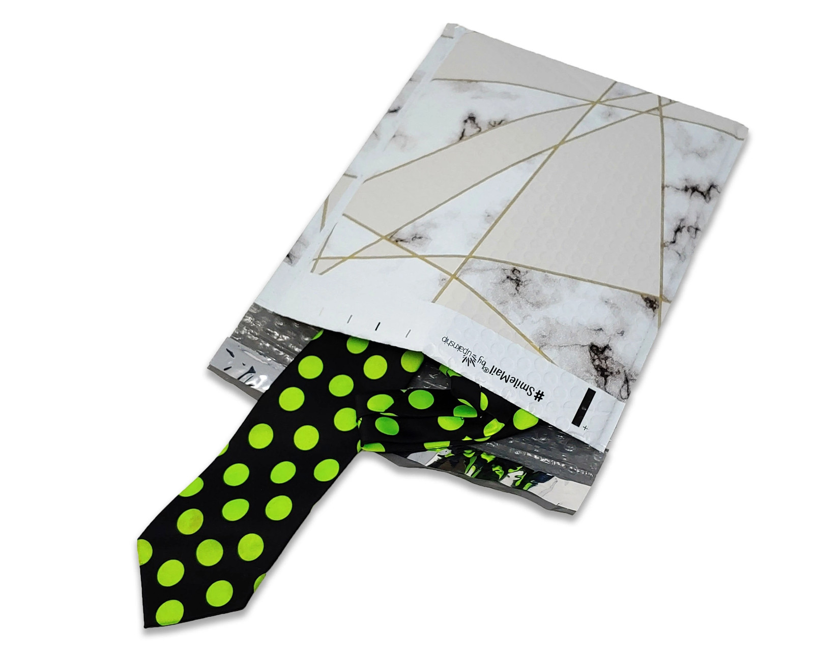 4×8, 8×12 Marble Tile Design Poly Bubble Mailers, Self Sealing Shipping Mailers