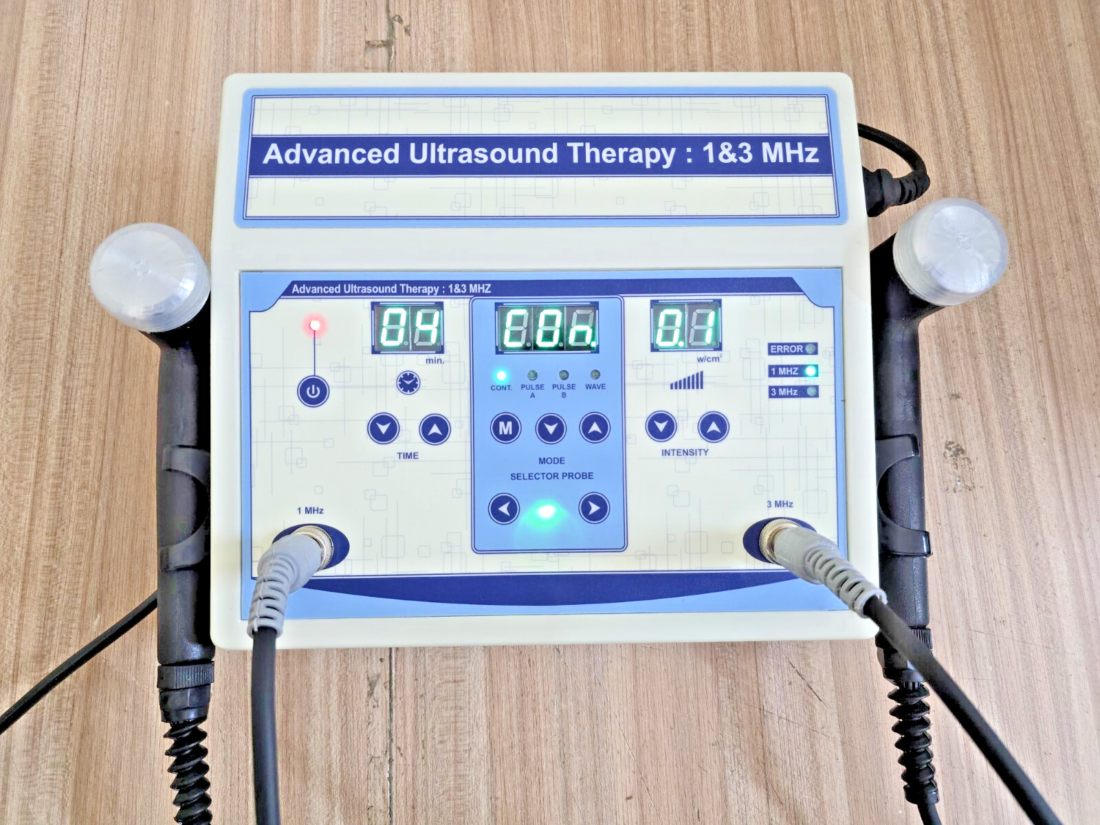 1 Mhz & 3 Mhz Ultrasound Therapy Unit Physical Pain Relief Therapeutic Machine