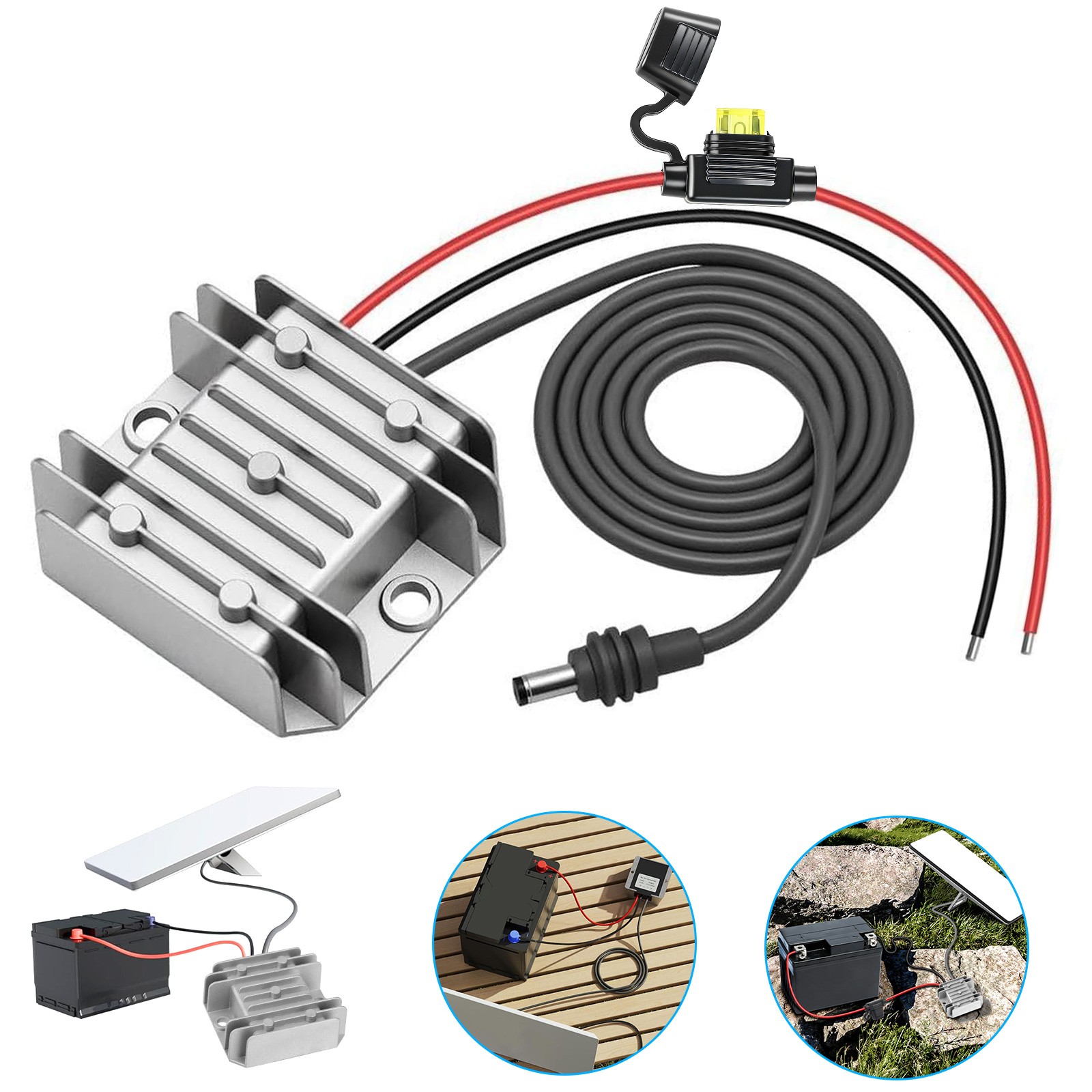 12V/24V to 30V 3.5A DC Step Up Converter for Starlink Mini Power Supply Boost RV