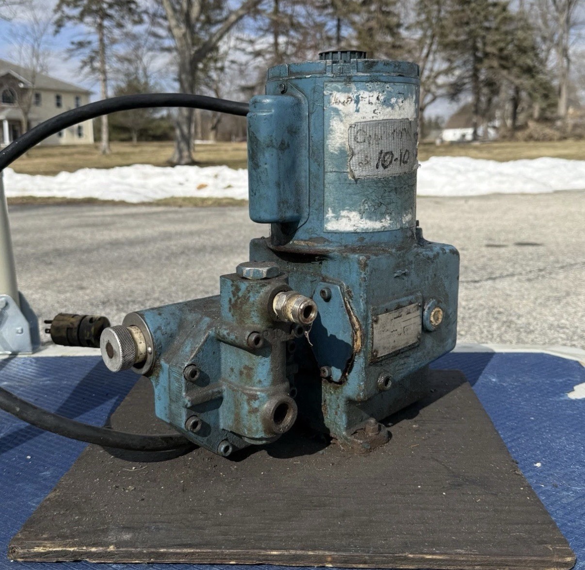 15 MRO Industrial Neptune Chemical Metering Pump Lot – GE, Baldor Motors As Is