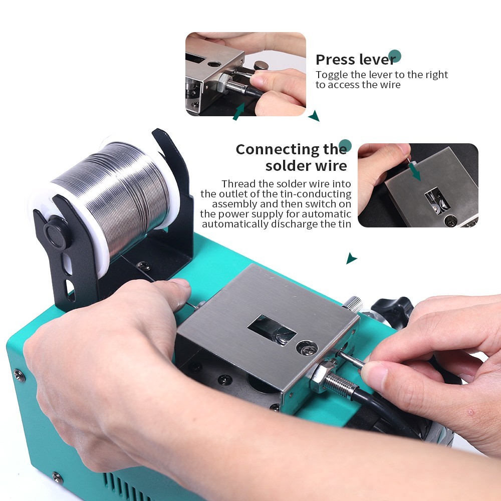 YIHUA 928DT II 230W Digital Auto Solder Feeding Soldering Station