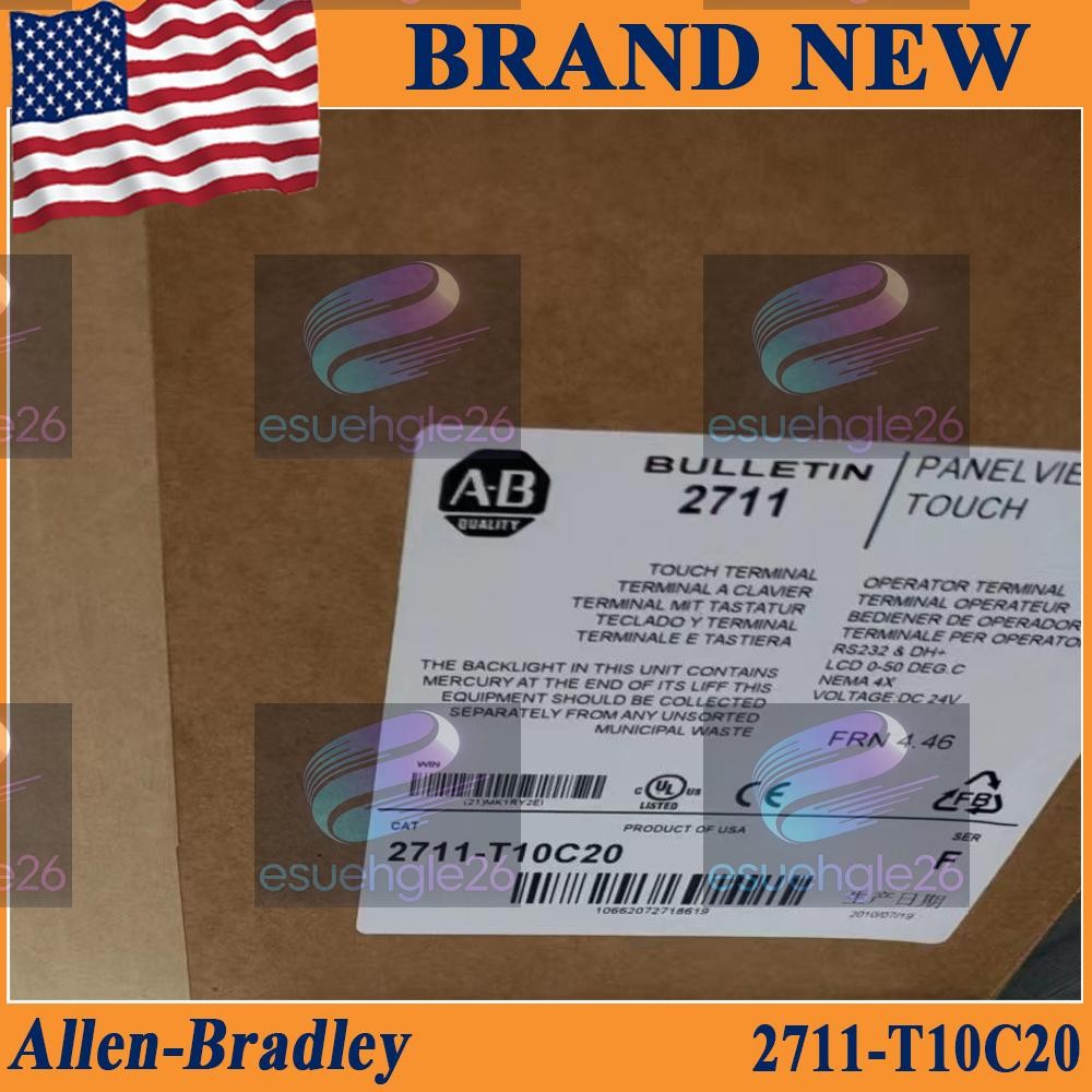New Sealed New AB 2711-T10C20 PanelView Standard Terminal Free Shipping