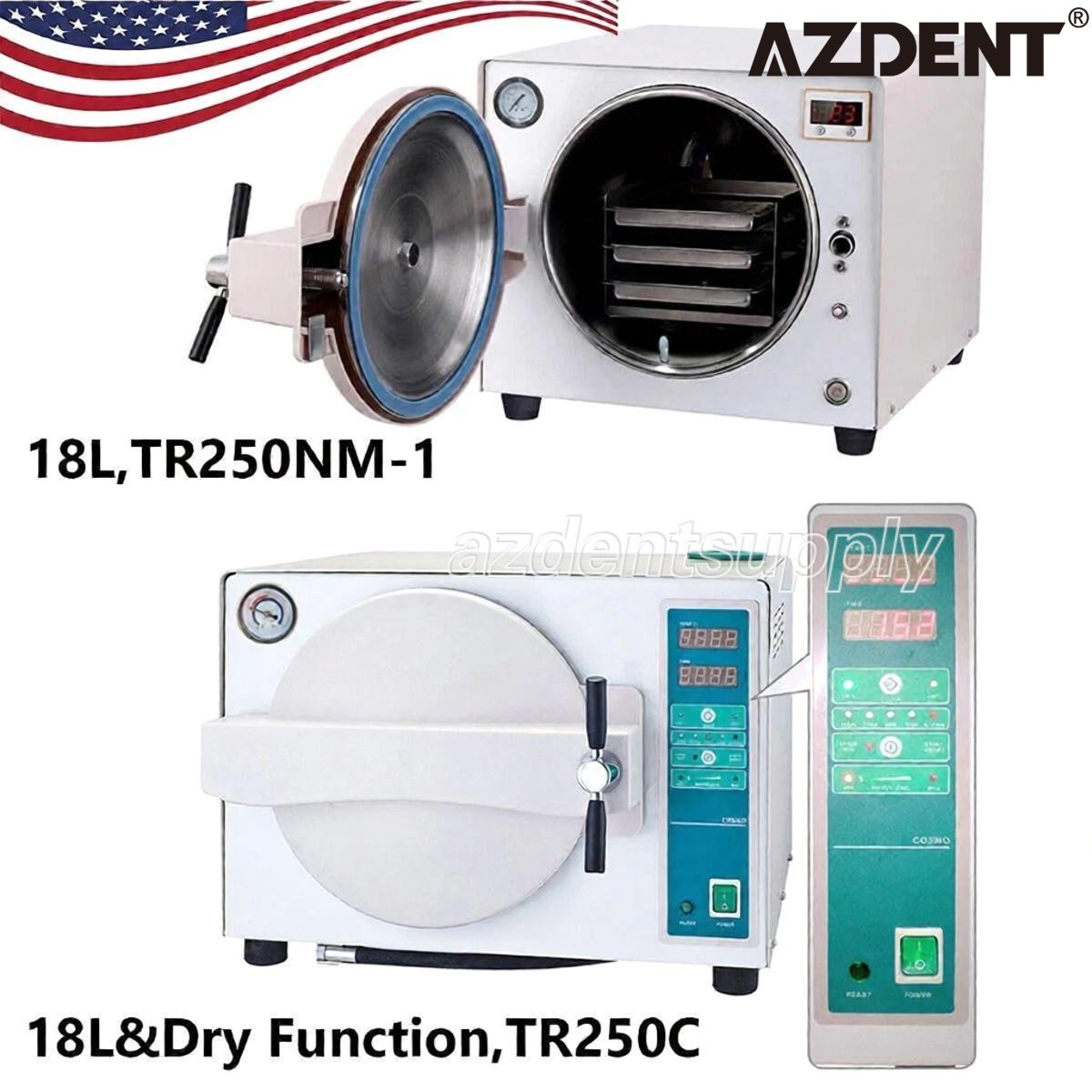 18L Dental Automatic Autoclave Steam Sterilizer / Drying Medical Sterilizition