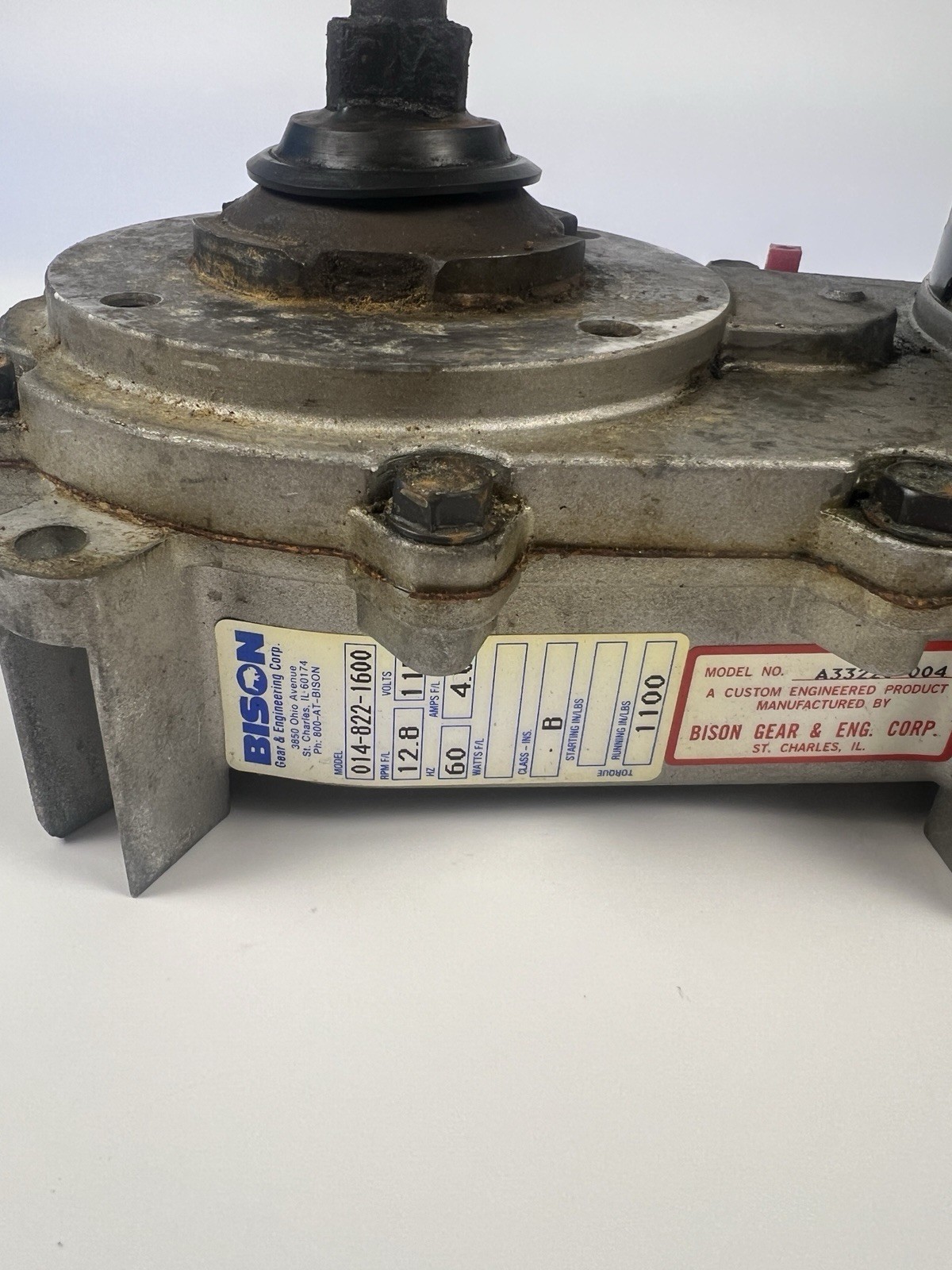 Scotsman A33220-021 OEM 115V Bison Gearmotor