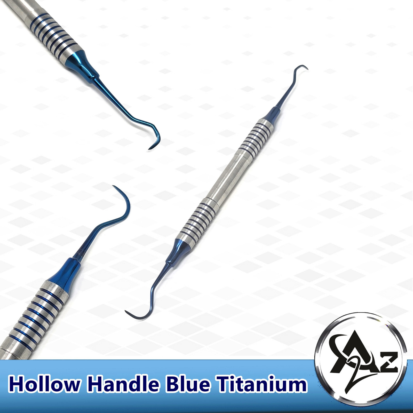 Dental Sickle Scaler Anterior Towner Jacquette U15-33 Dental Instrument Titanium