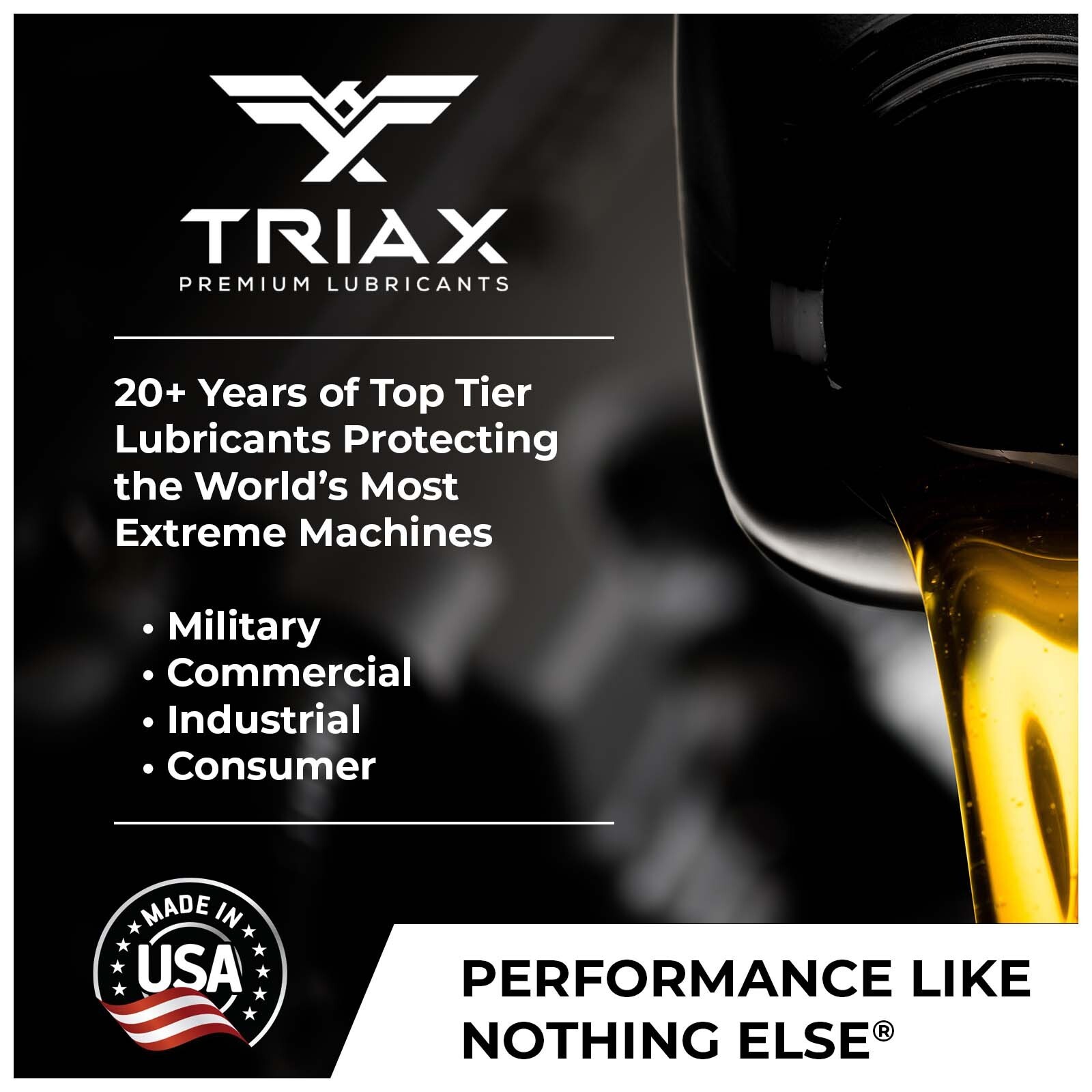 TRIAX Kompressor MV 100 (SAE 30) Full Synthetic Air Compressor Oil (1 Quart)