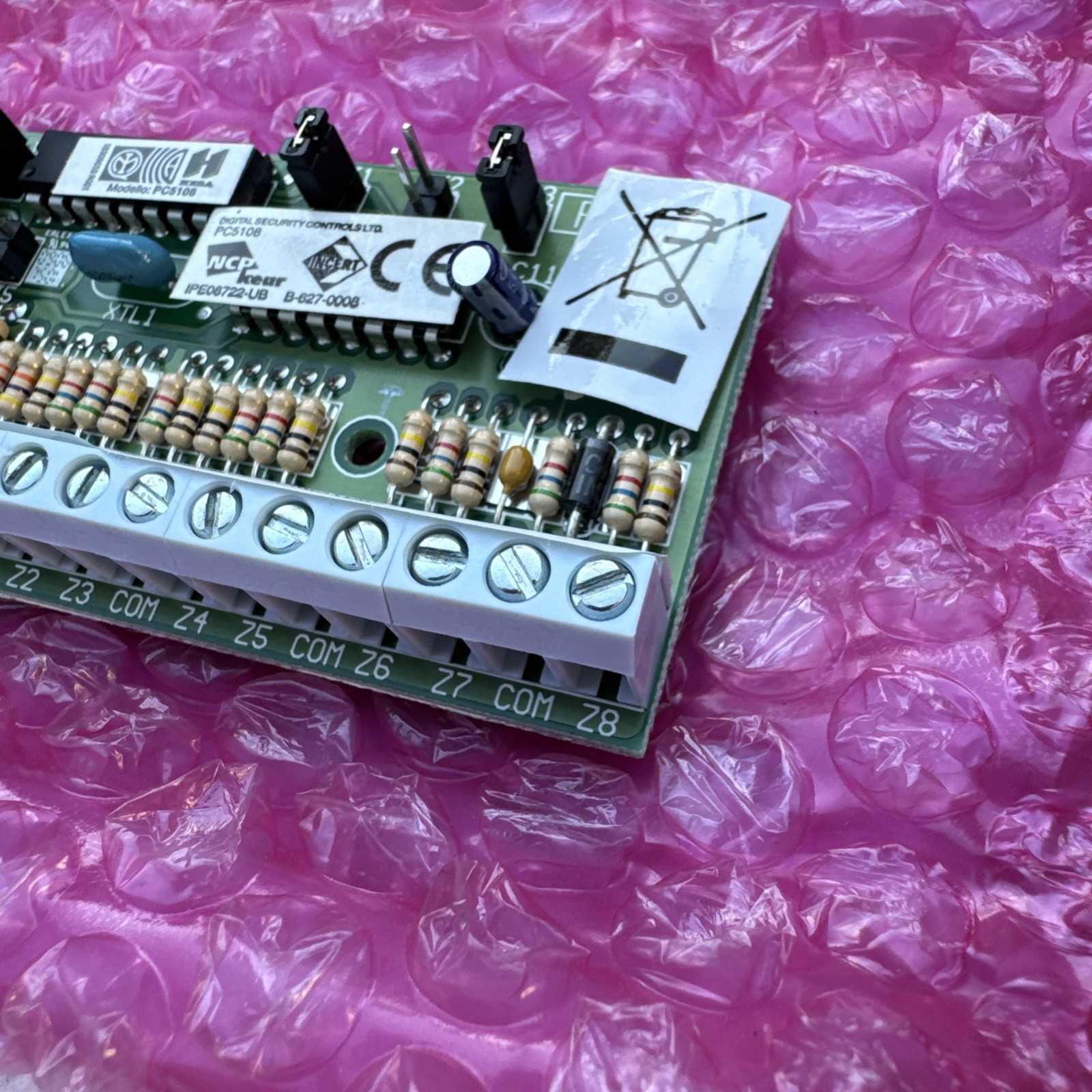 DSC PC5108 PowerSeries 8-Hardwire Zone Expander Module OPEN BOX ~ FREE SHIPPING