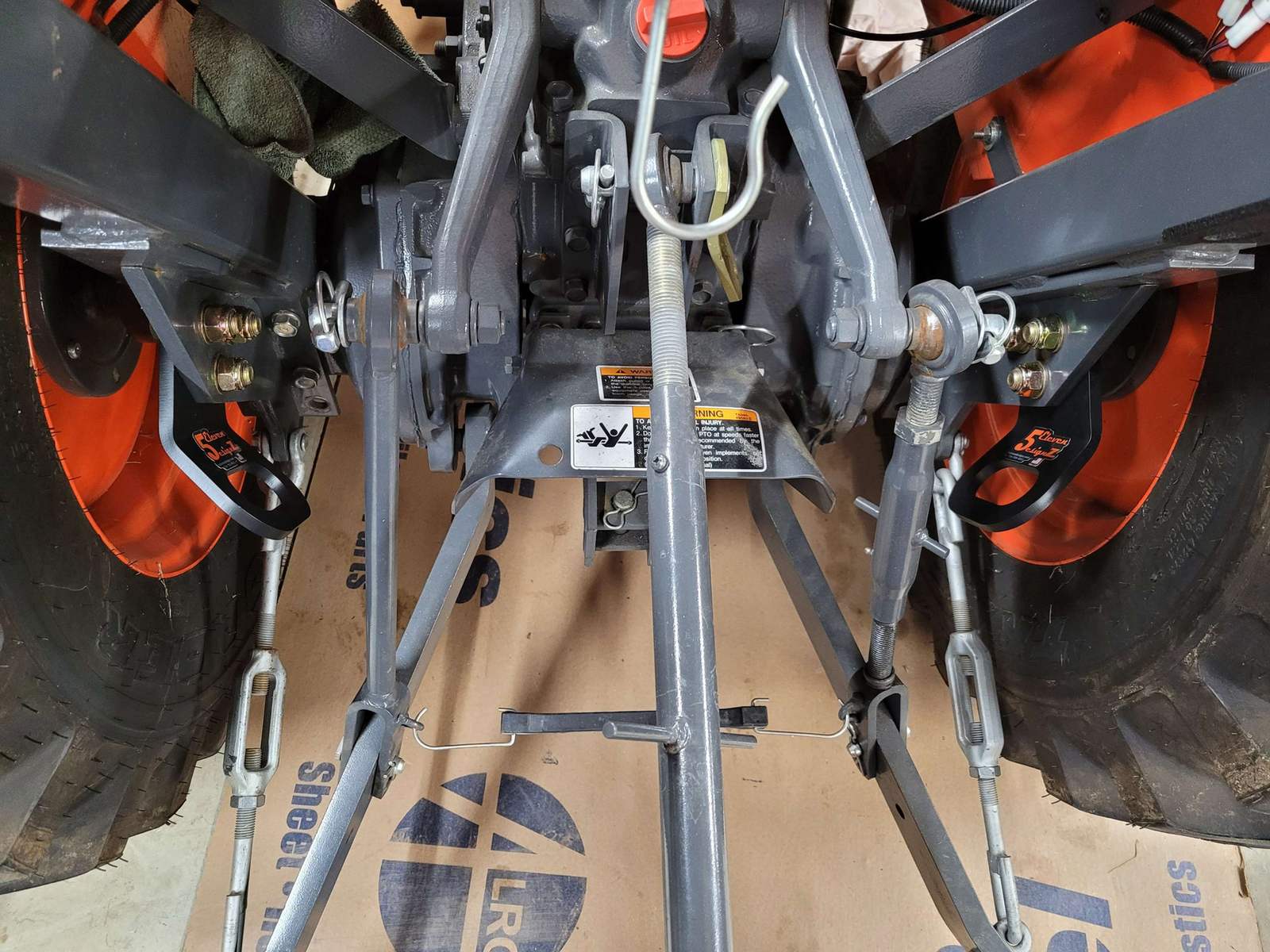 Kubota Rear Tie Down Loops TDKU002