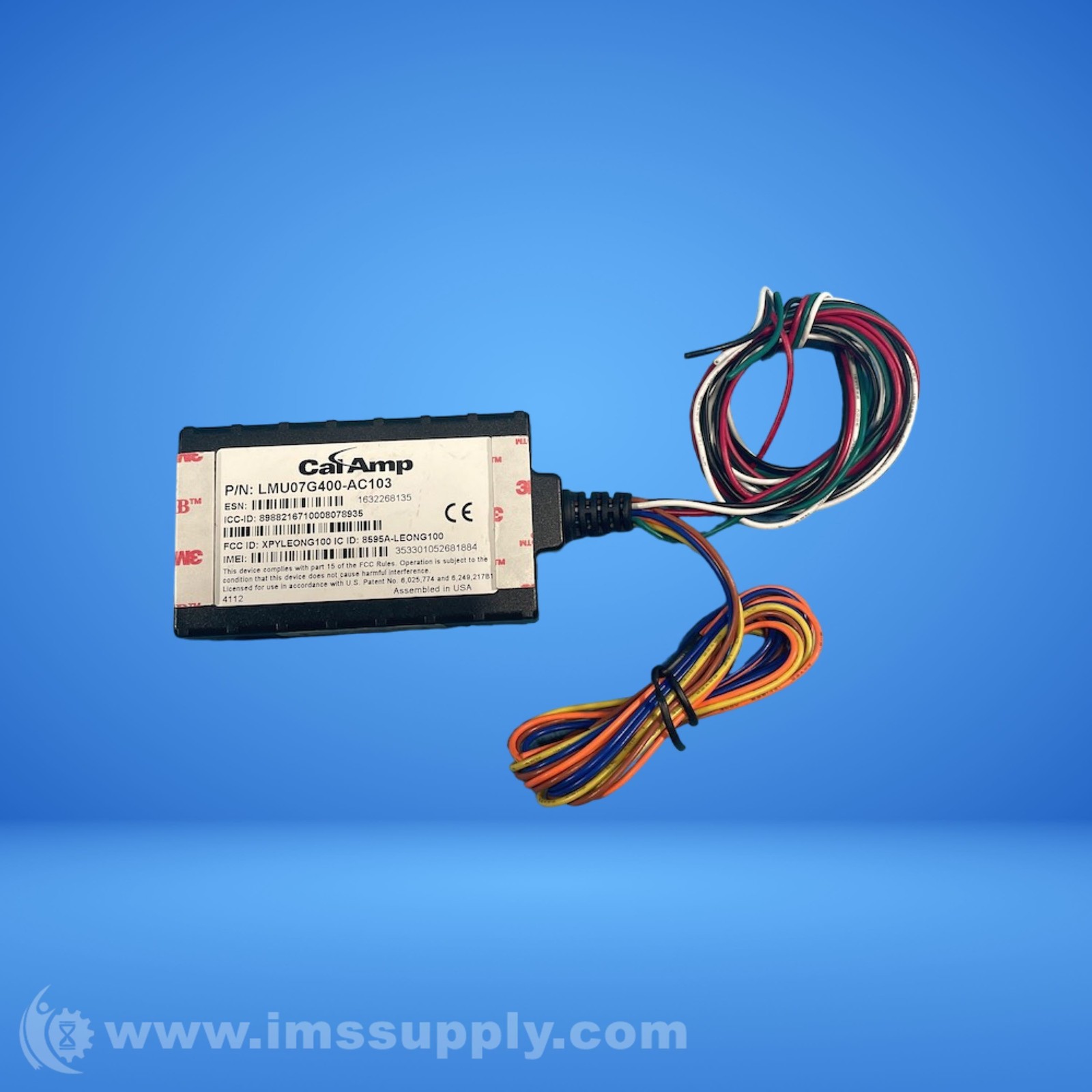 CalAmp LMU07G400-AC103 GPS Tracking Unit FNIP