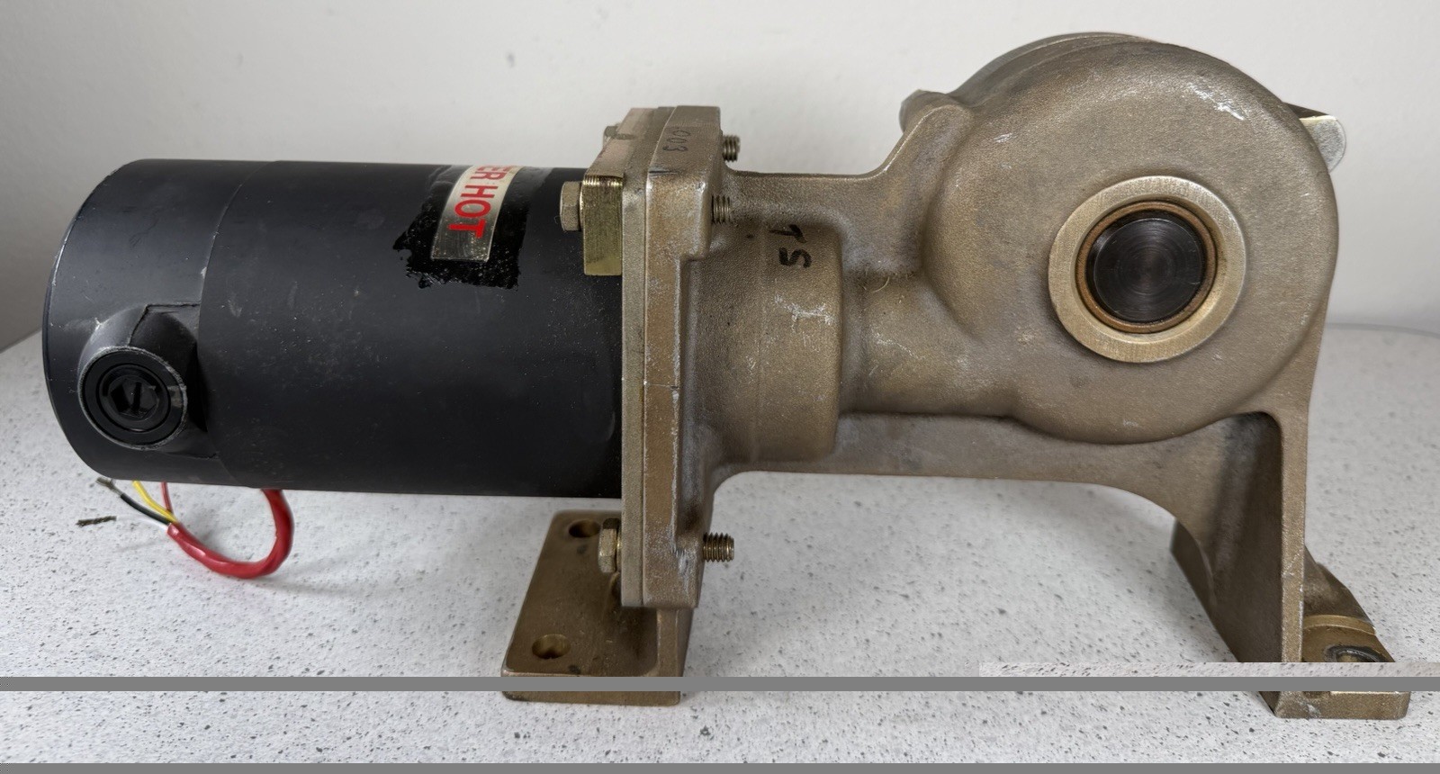 No Name Right Angle Motor Eng. WD15304/001 (WC15087/00*) Untested!!