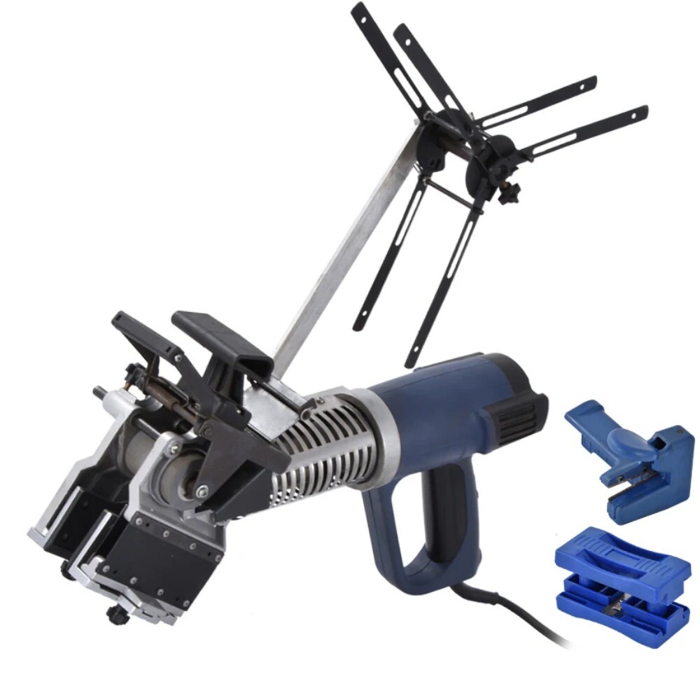 MT985 Small Portable Edge Banding Machine Curve Straight Manual Edge Bander