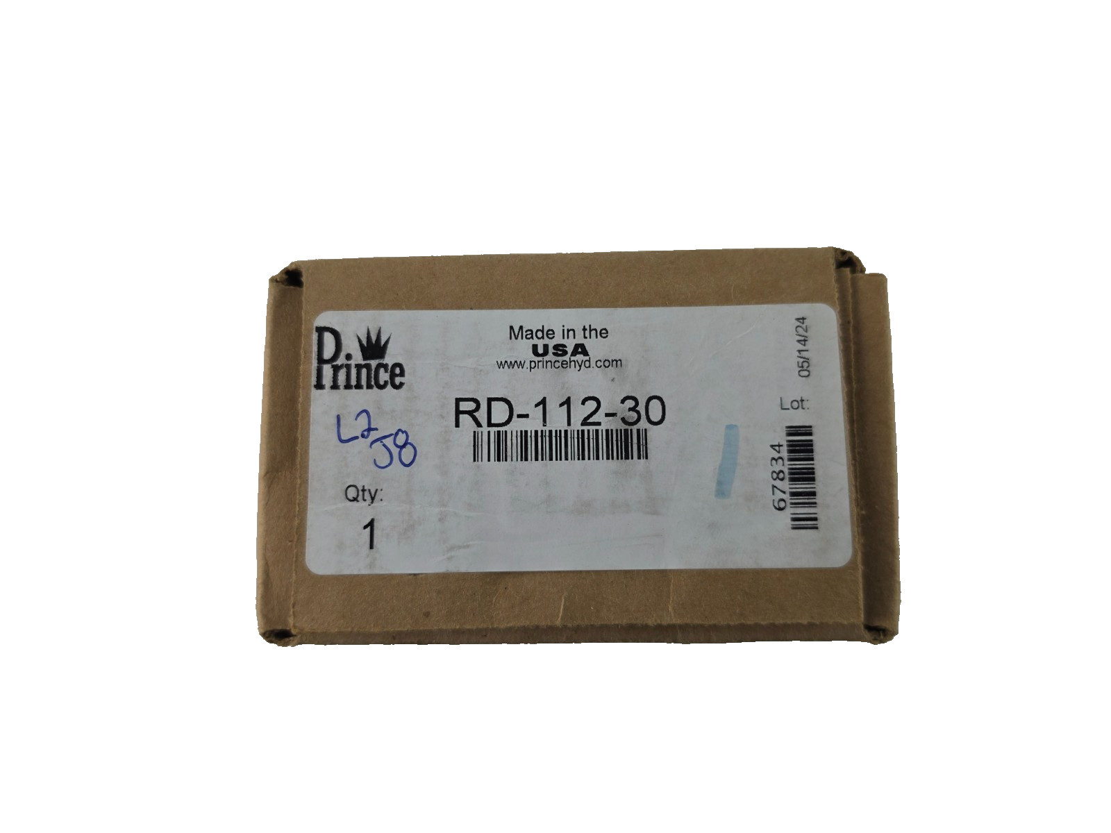 Prince Mfg SAE 12 Hydraulic Flow Control Valve RD-112-30 9-4169-12