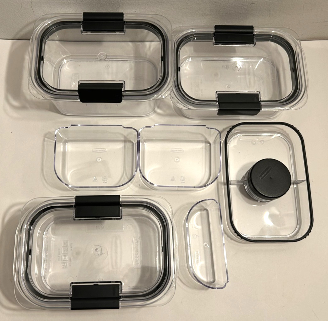 Rubbermaid Brilliance 12pc Food Storage Container Set