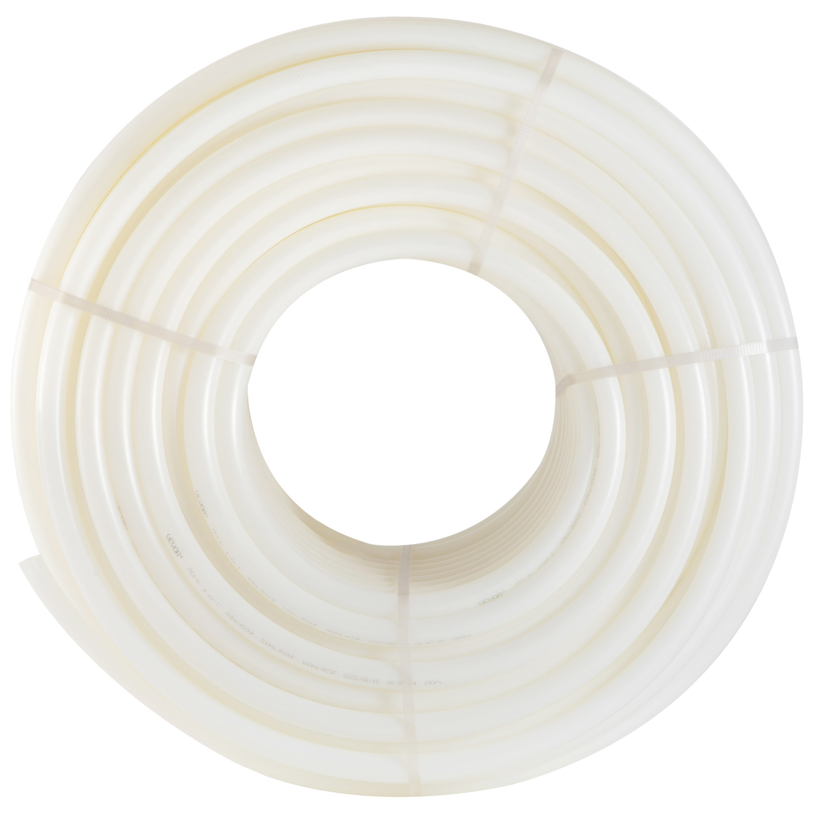 VEVOR 1″ – 500′ coil-White Certified PEX Tubing Htg/Plbg/Potable Water Heating