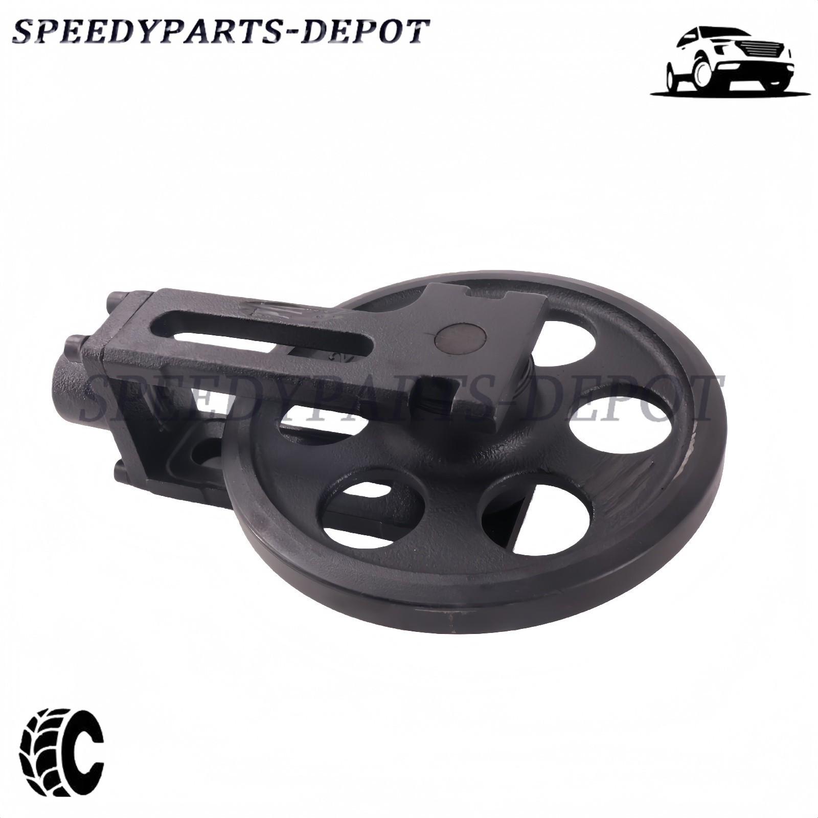 ISDZJL-H12 Track Idler Wheel Assembly Front Idler For Agrotk Mini Excavator 2025