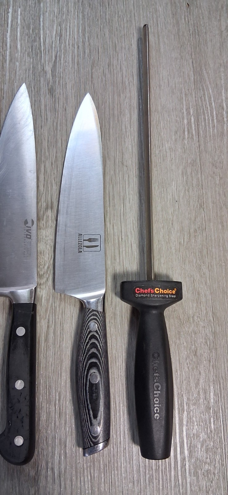 Chefs Knife set – 6 pieces – Mixed Lot – Nice (See Details)