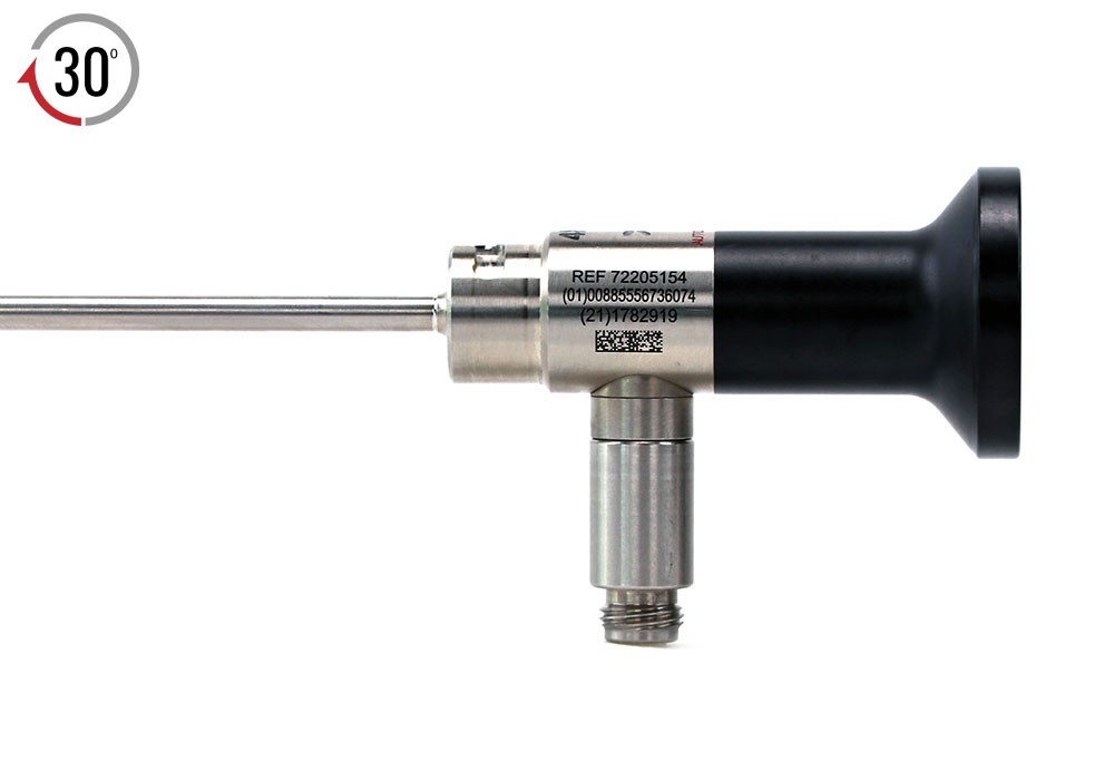 Smith & Nephew 4.0 mm 30º 4KO DV Arthroscope, Autoclavable, Reverse, 160 mm