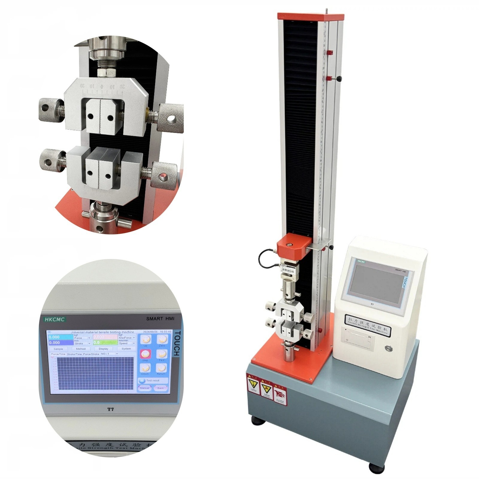 Tensile Testing Machine Plastic Rubber Film Tensile Strength Test Bench 200kg