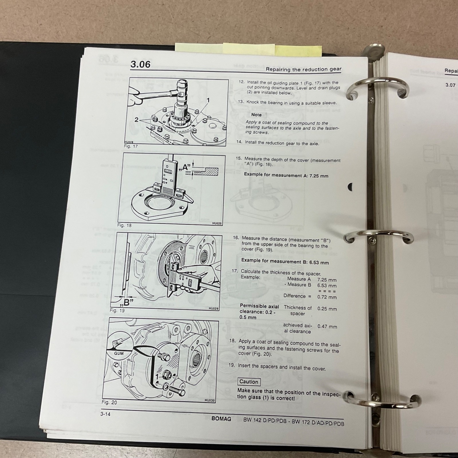 Bomag BW142 D-2 BW172 PD-2 SERVICE SHOP REPAIR MANUAL VIBRATORY COMPACTOR ROLLER