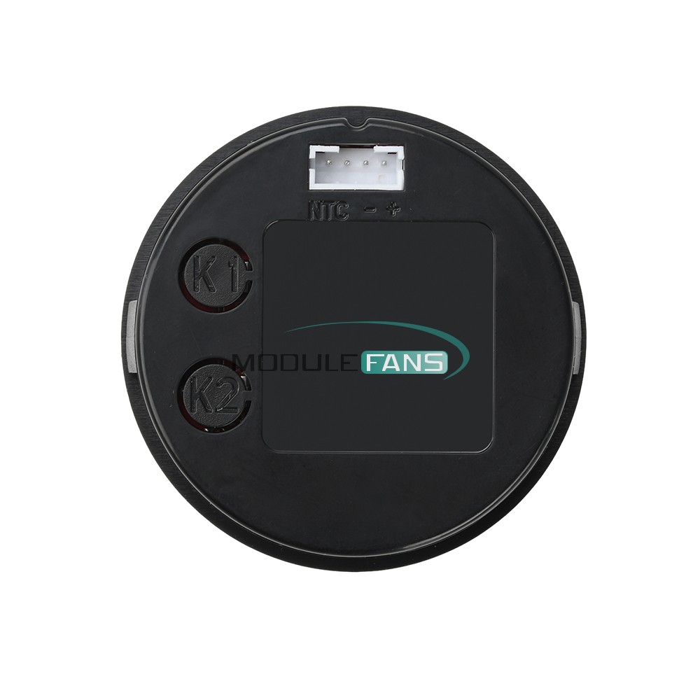 Digital Battery Level Indicator Voltage Power Percentage Temperature LCD Display