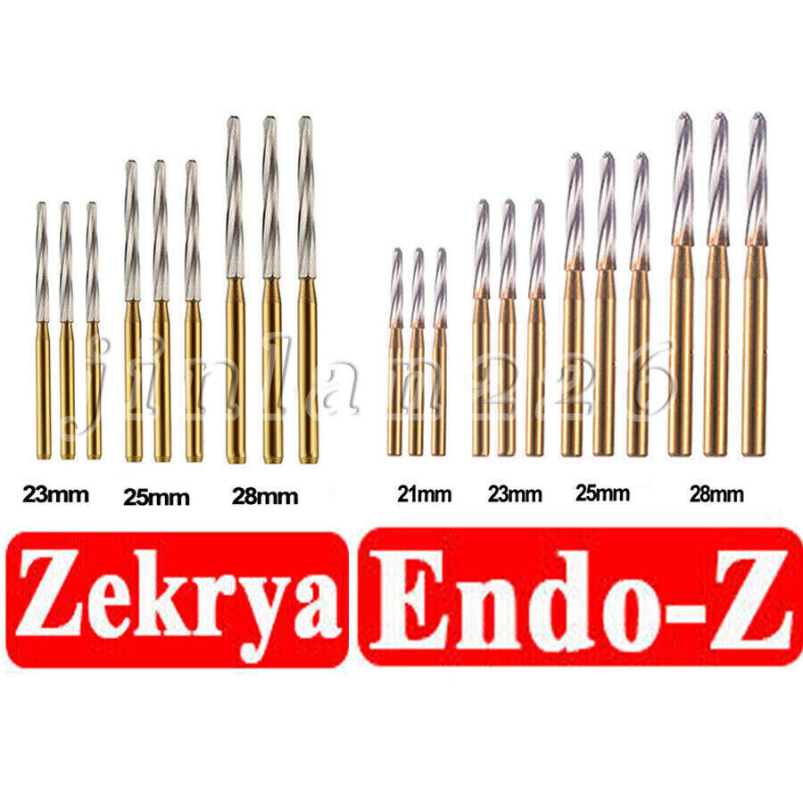 Dental Surgical Endo Zekrya Endo-Z Carbide Tungsten Drill Burr FG Bur 21/25/28mm
