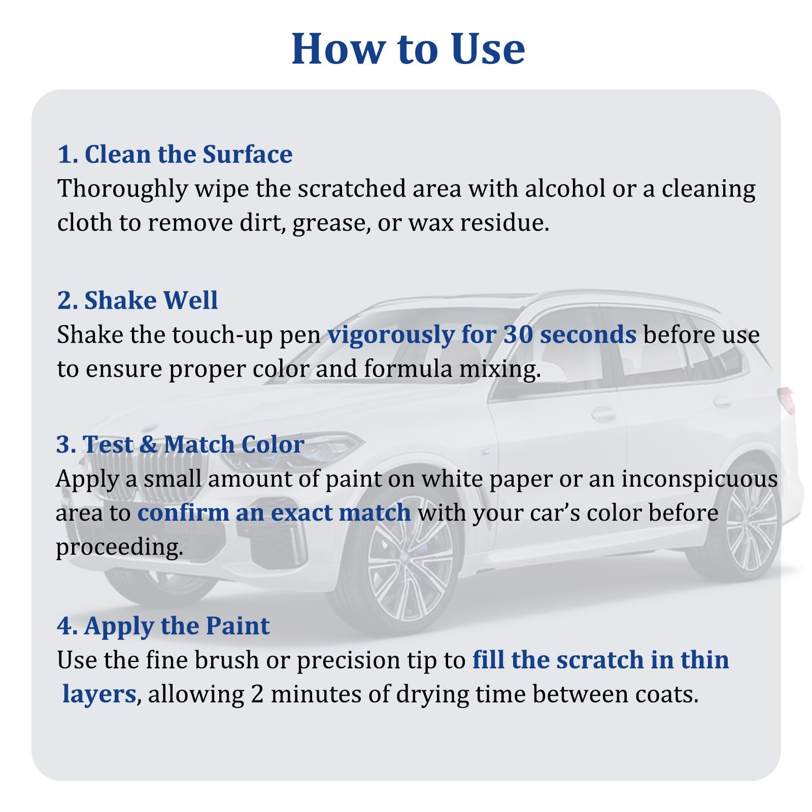 212 Obsidian Car Touch Up Paint Scratch Repair Kit Fits Lexus RX350 ES300h