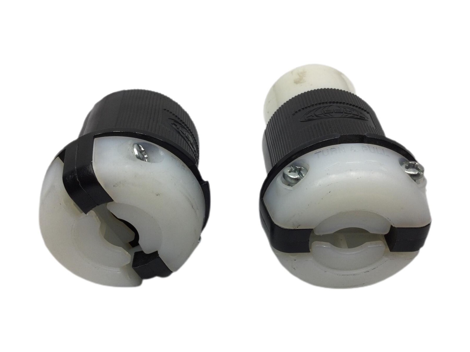 L6-30R NEMA L6-30R M – F Plug and Connector Pair 240V 30A 3 Wire
